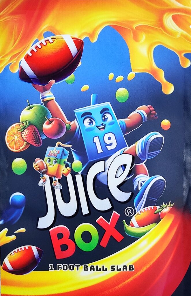 Juice Box Football Slab Bag - 1 Football Slab