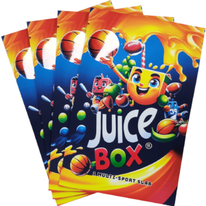 Stack of Juice Box Multi-Sport Slab bags